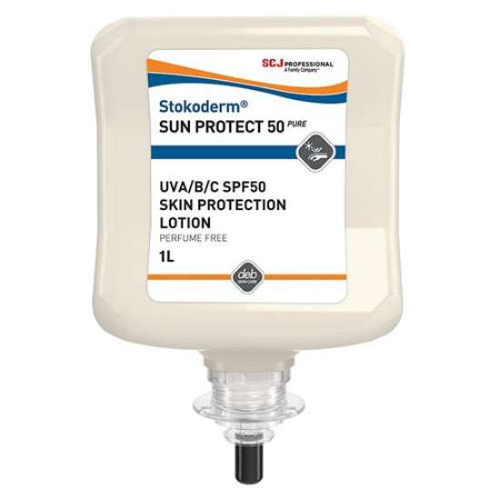 Afbeeldingen van Stokoderm Zonnebrand Sun Protect SPF 50 pure 1L