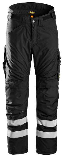 Afbeeldingen van Snickers werkbroek 6619-0404 maat XS zwart