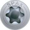 Afbeeldingen van Spax spaanplaatschroef - Ø4x40mm T20 - platkop elektrolytisch verzinkt