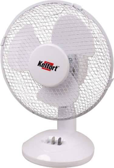 Afbeeldingen van Kelfort Ventilator tafelmodel - 310x180x275mm - Wit