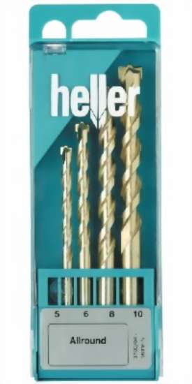 Afbeeldingen van Heller Allround universeelborenset 4dlg