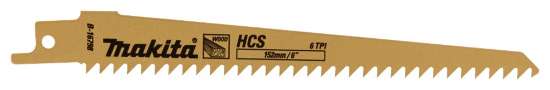 Afbeeldingen van Makita Reciprozaagblad - 132mm - hout 