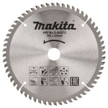 Afbeeldingen van Makita Zaagb multi 165x20 60T 5g D-65573