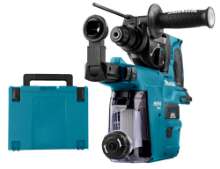 Afbeeldingen van Makita Combihamer met stofafzuiging DHR242ZJW - 18v - in Mbox 