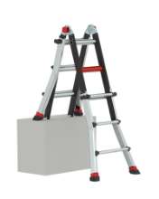 Afbeeldingen van Altrex vouwladder Varitrex Tele PRO+ - 4x3 sporten