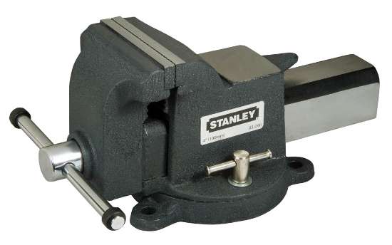 Afbeeldingen van Stanley bankschroef MaxSteel Heavy Duty - 85mm klemdiepte klemcapaciteit 100mm - snelspan vaste bekken
