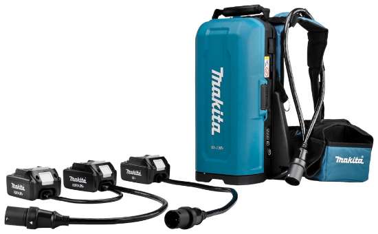 Afbeeldingen van Makita ruggedragen accustation - 18v 