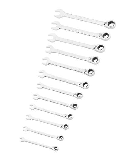 Afbeeldingen van STANLEY Fatmax ringsteeksleutelset met ratel - 12 delig FMMT82849-0