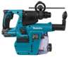 Afbeeldingen van Makita Combihamer met stofafzuiging DHR242ZJW - 18v - in Mbox 