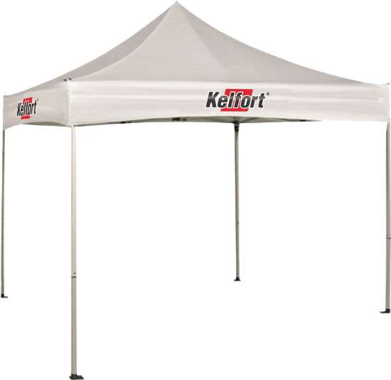 Afbeeldingen van Kelfort doorwerktent - 3x3 meter - stalen frame