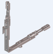 Afbeelding voor categorie Draaivalbeslag Roto verdekt liggend