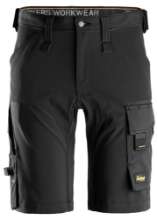 Afbeeldingen van Snickers korte broek 6173-0404 - maat 048 - zwart