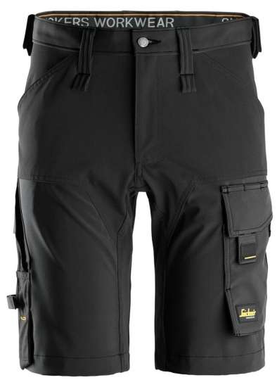 Afbeeldingen van Snickers korte broek 6173-0404 - maat 048 - zwart
