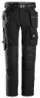 Afbeeldingen van Snickers werkbroek met kniestukken en holsterzakken 6590-0404 - maat 154 - zwart