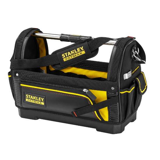 Afbeeldingen van Stanley open gereedschapstas FatMax - 18" 48x25x33cm - met schouderriem