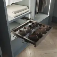 Afbeelding voor categorie Uittrekbare Schoenrek & Schoenaflegrekken